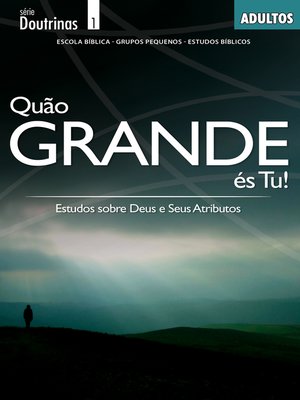 cover image of Quão grande és Tu! | Professor